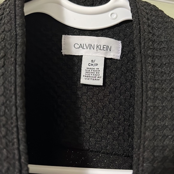 𝅺SMALL Calvin Klein open front blazer - Picture 3 of 6